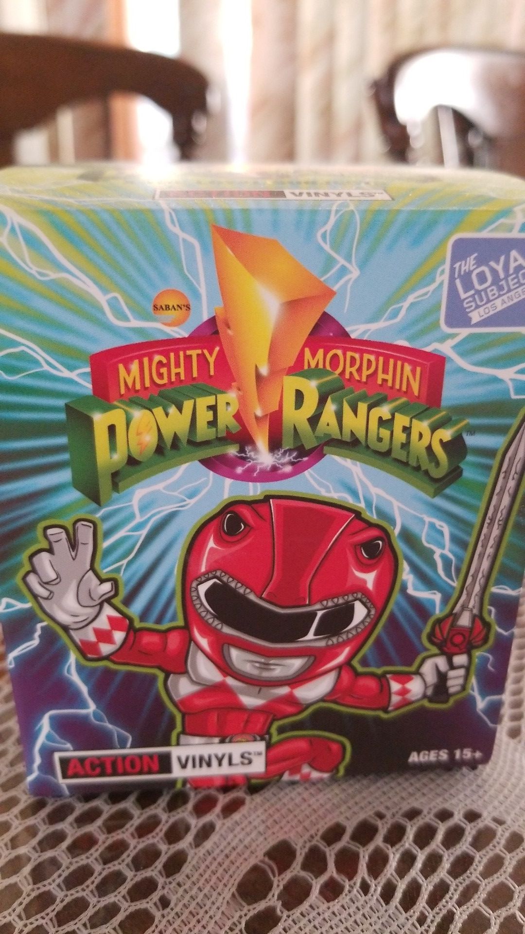 Mighty Morphin Power Rangers X the loyal subjects