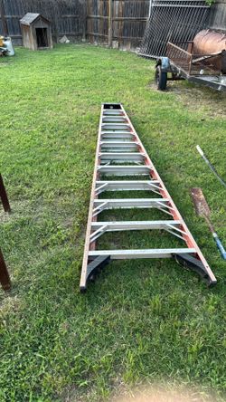 Werner 12 foot stand up ladder