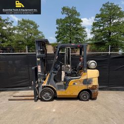 2016 Caterpillar 2C6000 Forklift 6,000 Lbs. LPG 3 Stage Cushion CAT- 7,435 Hours-20964