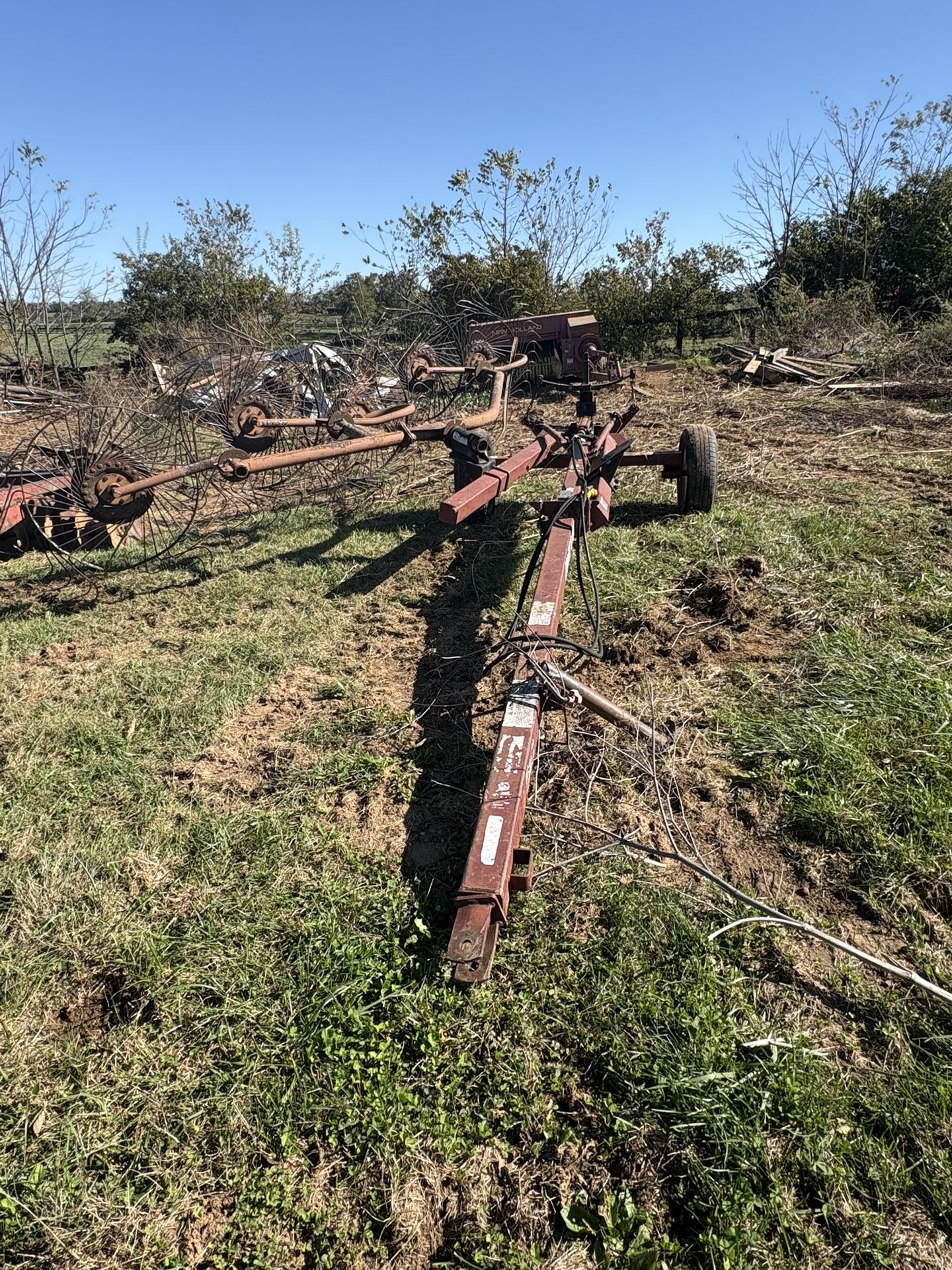4 Wheel Hay Rake