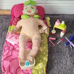 Doll relaxing set