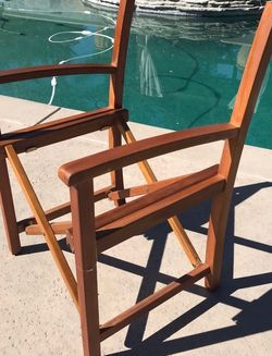 Folding Wood Chair world Market 