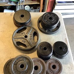 160 Lbs Of Standard Weights 