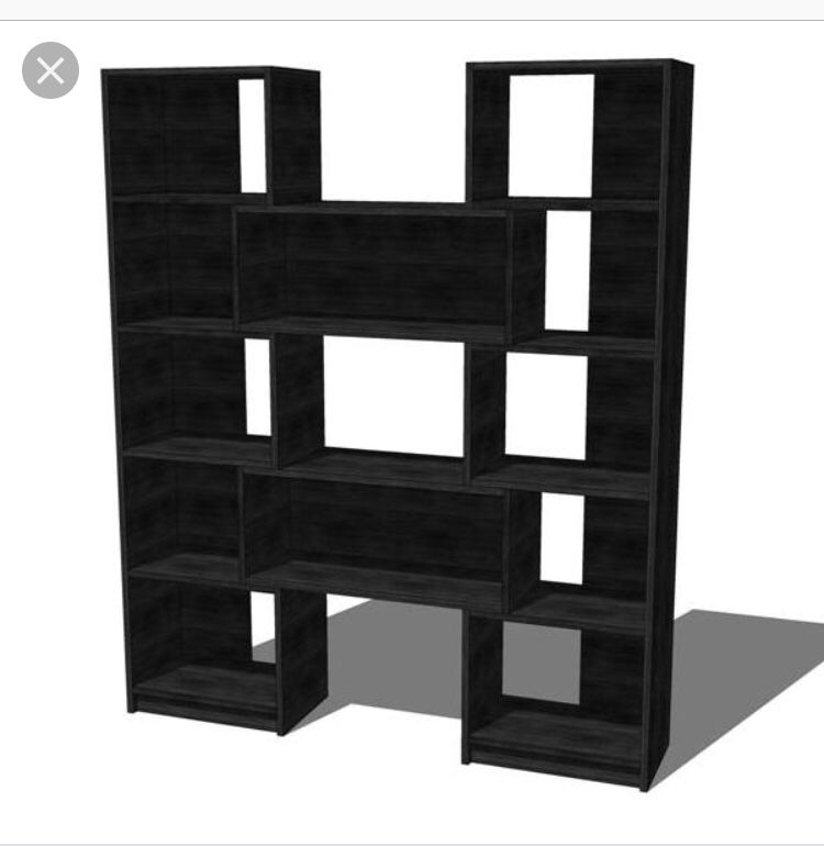 Crate and Barrel Puzzle Bookcase