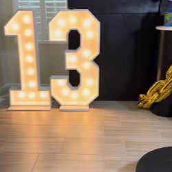 Marquee Letters And Numbers 