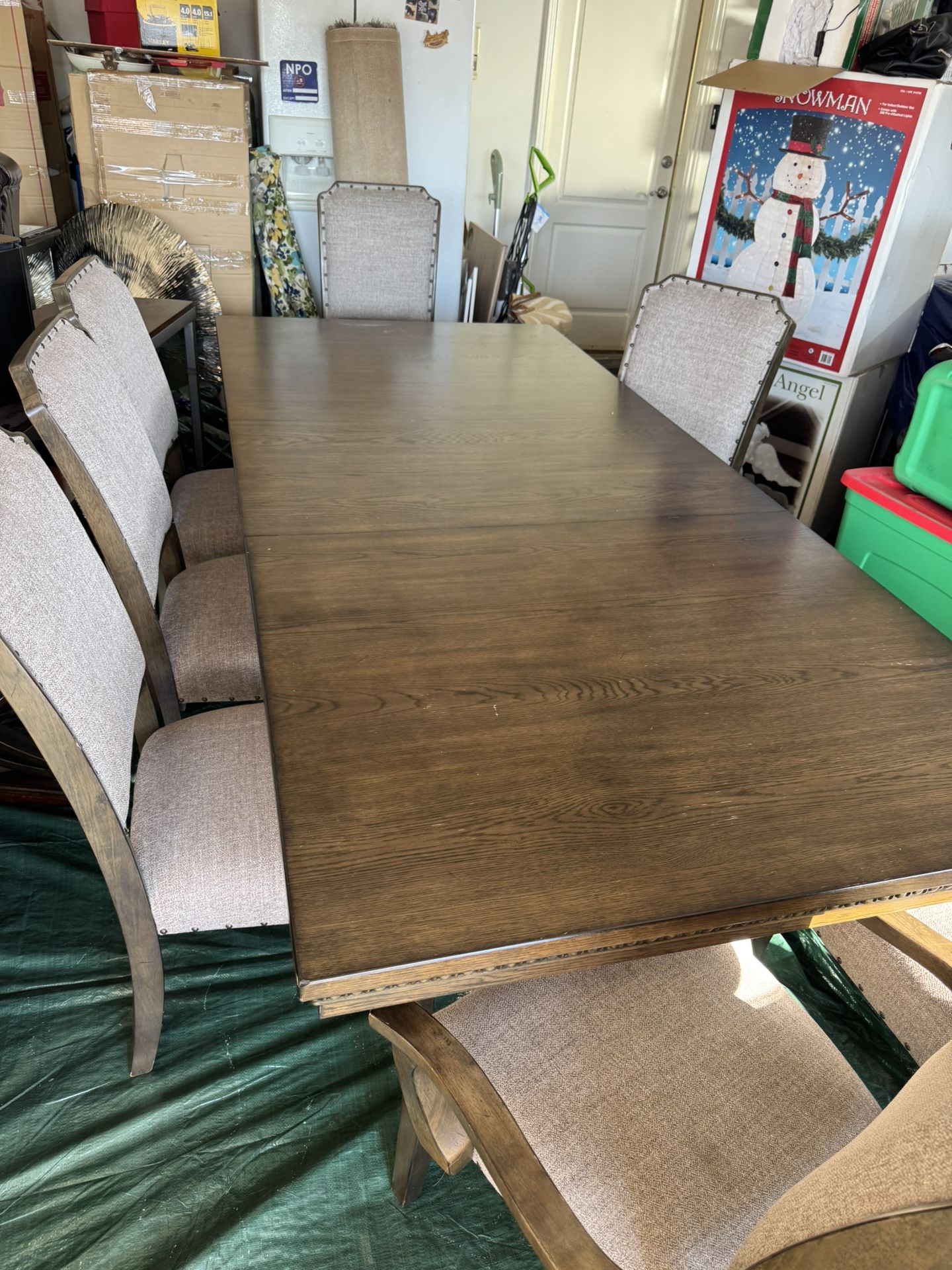 Large Rectangle Dining Table With Leaf Extension
