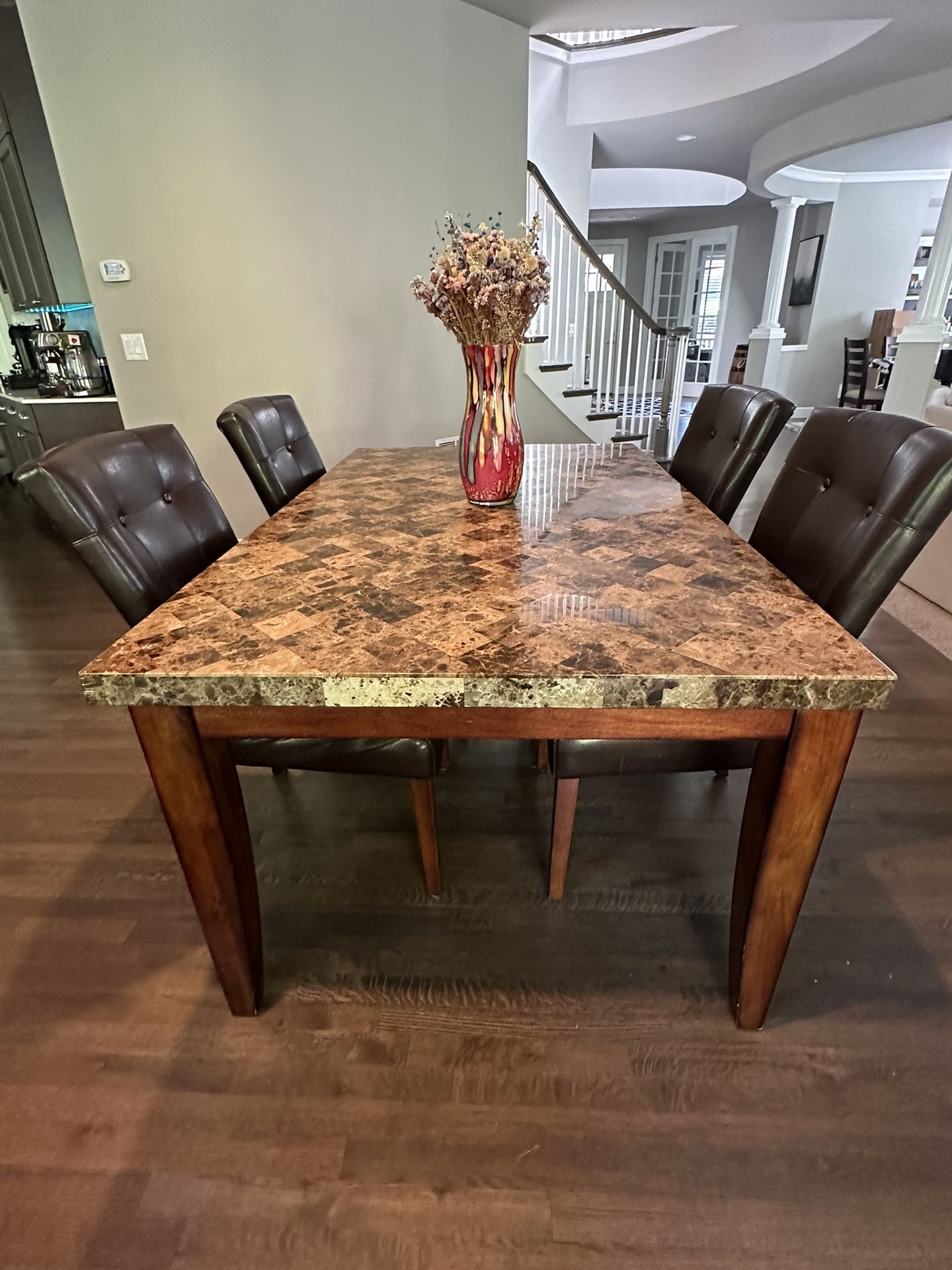 Dining Table And Four Chairs