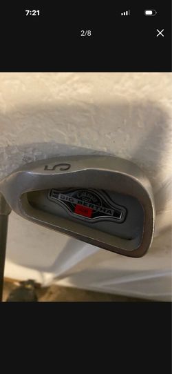 Left hand top golf irons
