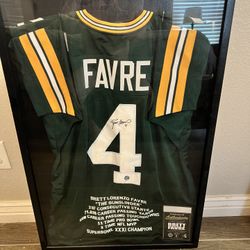 Brett Farve Signed Jersey