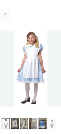 California Costumes Alice In Wonderland Girls Child Halloween Costume size large