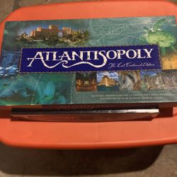 Atlantis Monopoly Board Game