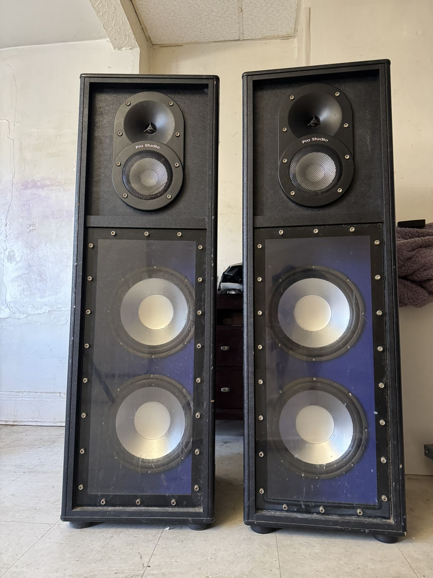 Pro Studio Super Bass Pair Of Speakers
