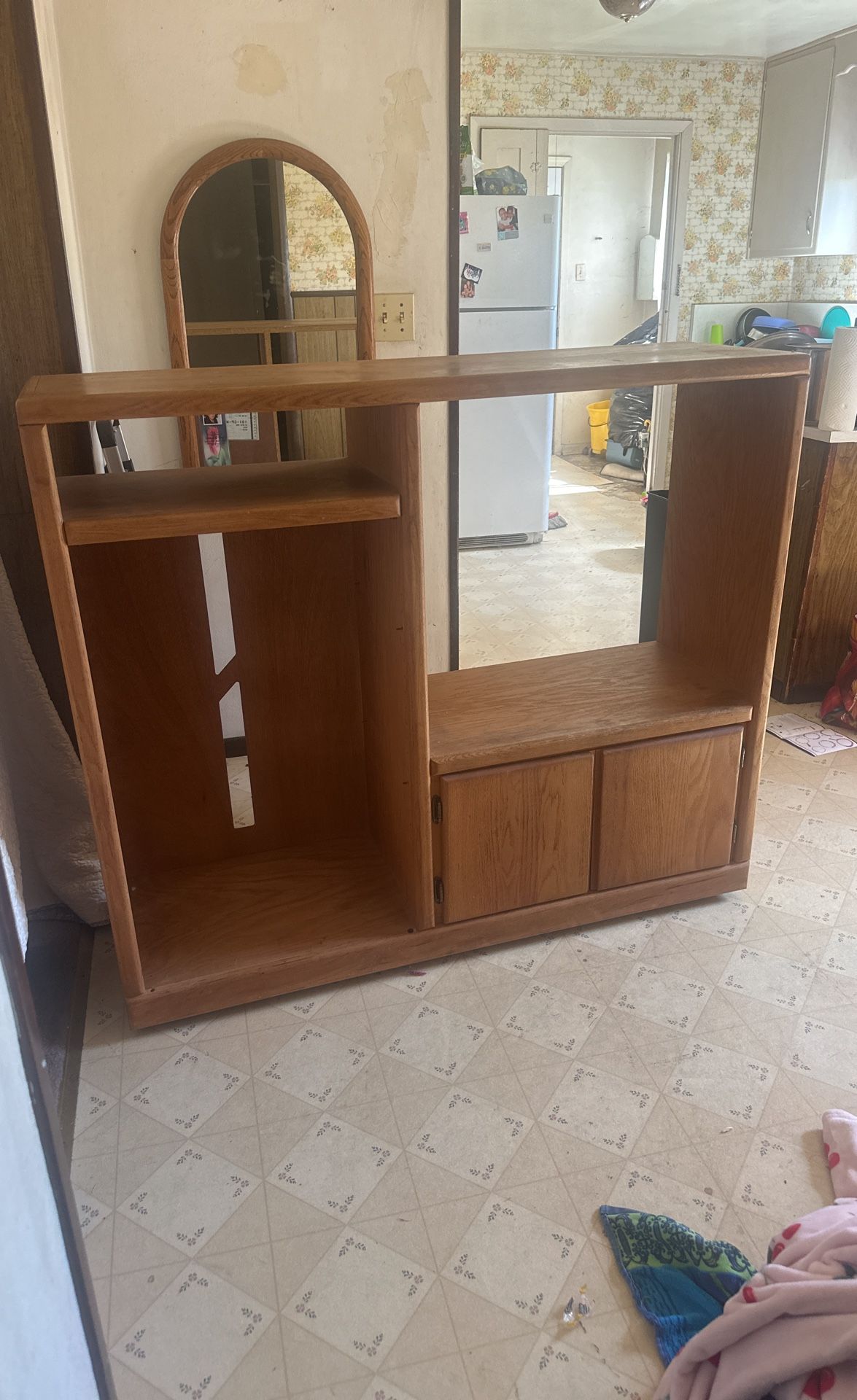 free tv stand cabinet shelf