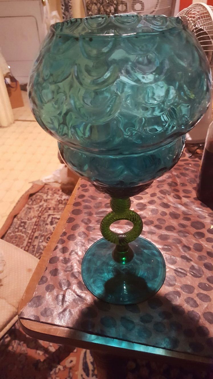 Mid century Compote vase
