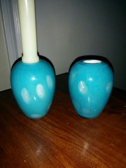 Set of candle holders