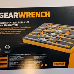 New Gearwrench Cushion Grip Pliers Set