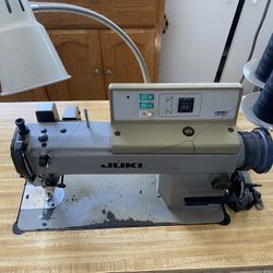 Juki Sewing Machine SC-120 Pre-owned Great Industrial Table