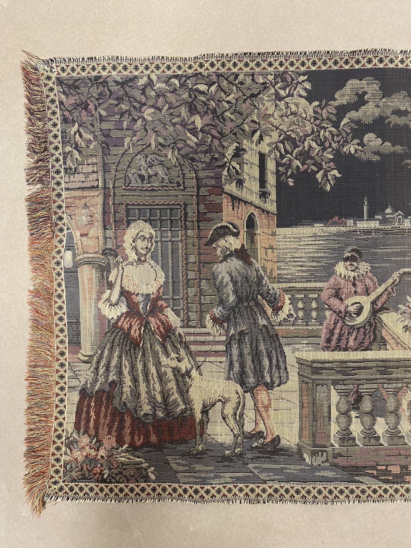 Made In Italy Cotton Tapestry 19” X 36”