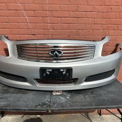 2008-2013 INFINITI G37 Front Bumper Cover  OEM