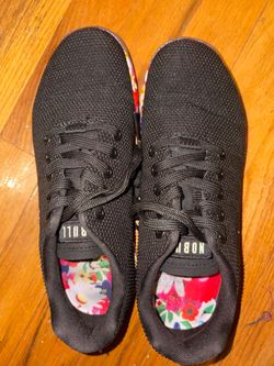Nobull Outwork Trainers; Color:Black w/floral sole; M/5.5; W:7
