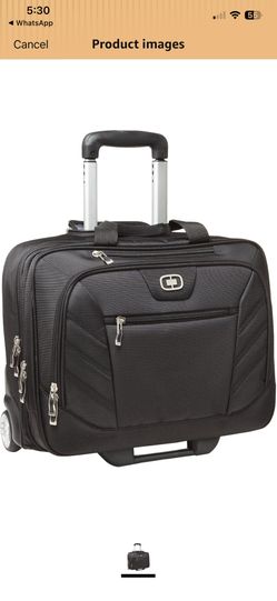 Ogio Lucin Wheeled Laptop briefcase (Black)