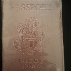 Passport card holder cover