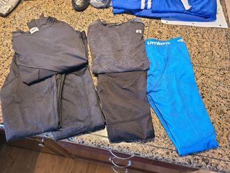 Compression Youth Pants And Long Sleeve