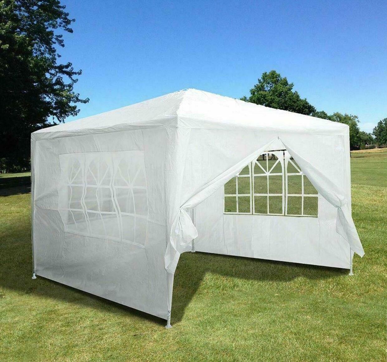 10x10ft canopy tent brand new 4 walls with windows included $65