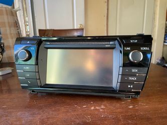 2014 - 2016 Toyota Corolla Radio Head Unit