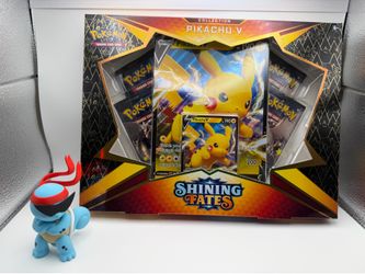 Pokemon Shining Fates Pikachu V Box