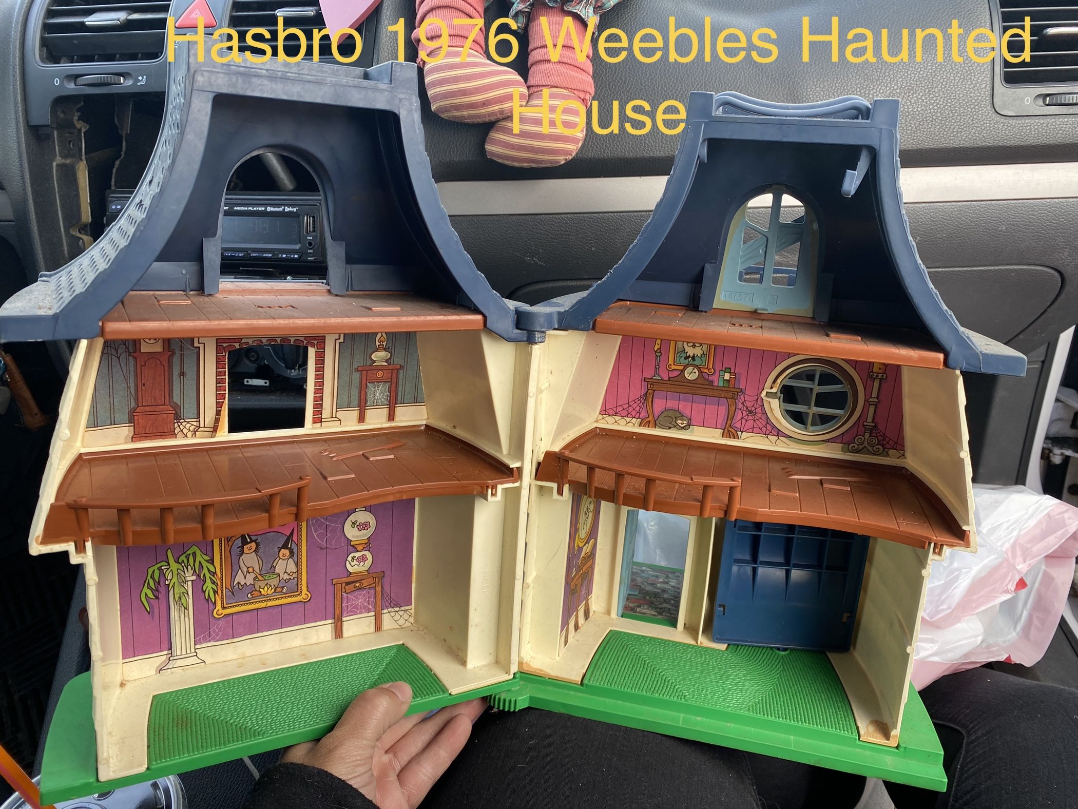 Weeble wobble haunted house cheap