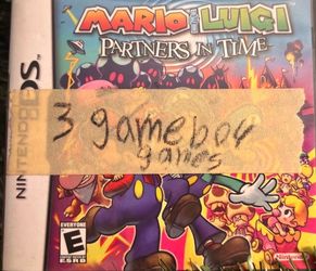 Mario & Luigi: Partners in Time (Nintendo DS, 2005) CIB Manual Cartridge