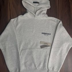 Light Oat Essentials Hoodie 