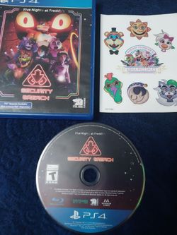 5 Nights at Freddy's for PS4 Mint