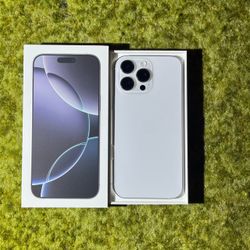 iPhone 16 Pro Max | 256GB | White Titanium | Factory Unlocked