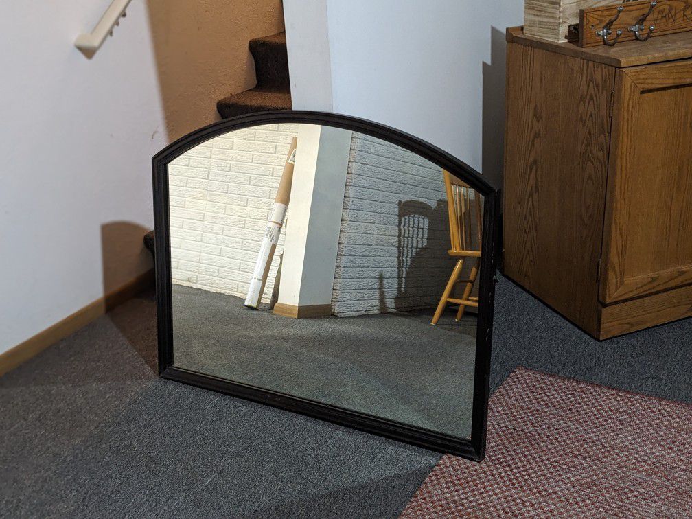 Antique Wooden Mirror