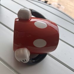 Disney Mickey Mouse Coffee Mug Kitchen Galerie Ceramic Cup Classic Red Pants