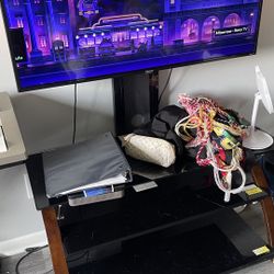 Tv Stand With 3 Shelves 