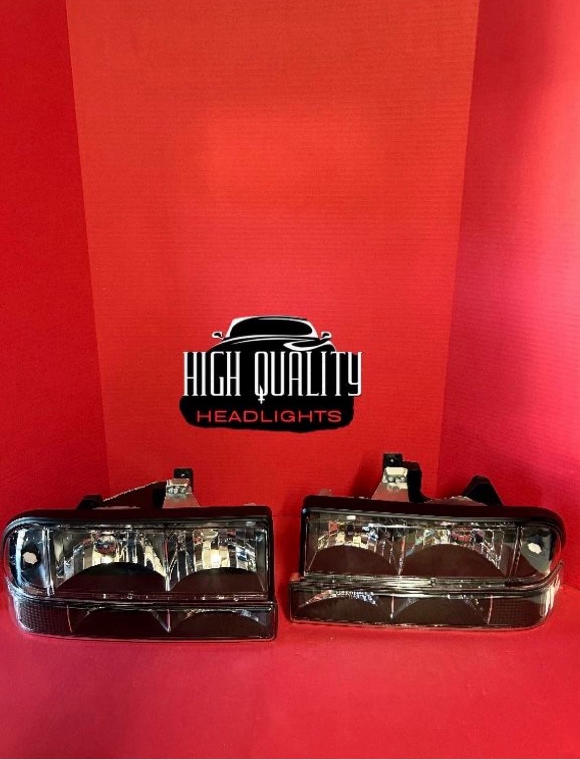 Chevy S10 1998. 2004 Headlights.