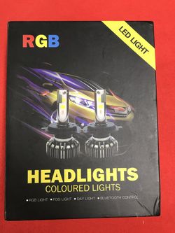RGB Headlights 9005 Color Change