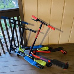 Yvolution Fliker A3 B3 F1  3 Scooters    Trade?
