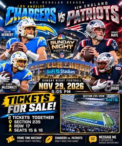 Charger vs Patriots