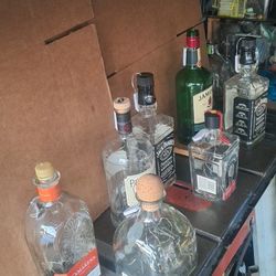 Beatiful Empty Bottles Wiht Led Lights Diferents Prices