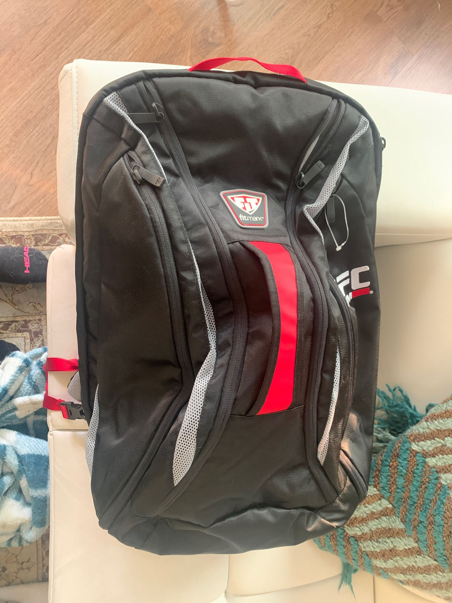 25 sale new UFC gear. Best looking black & red backpack