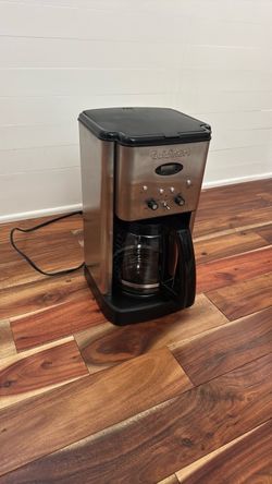 Cuisinart 12 cup coffee machine stainless steel