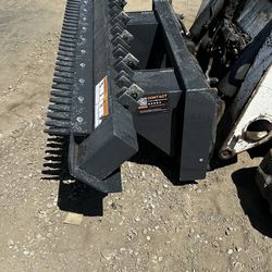 Skid steer ripper attachment bobcat attachment plow ripper plow attachment