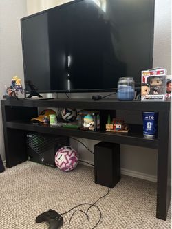 black tv stand