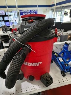 Bauer shop vac large capacity