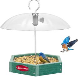 Kingsyard Large Platform Bird Feeder Outdoor W(83)