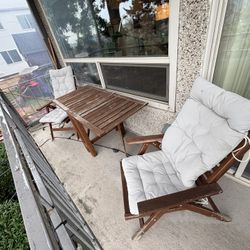 Teak Outdoor Patio Table And Chairs
